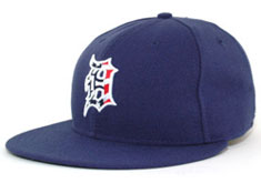 Tigers fitted stars and stripes hat