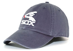 White Sox fitted retro logo hat