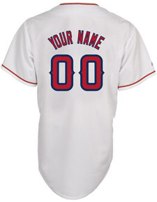 Angels personalized home replica jersey