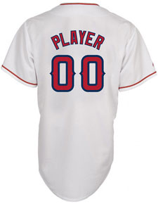 Angels player home replica jersey