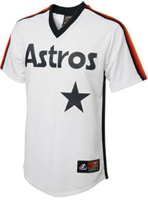 Astros throwback replica jersey
