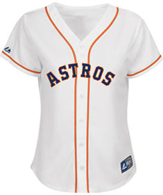 Astros women's replica jersey