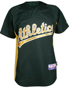 A's authentic batting practice jersey