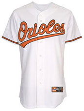 Baltimore Orioles team and player jerseys