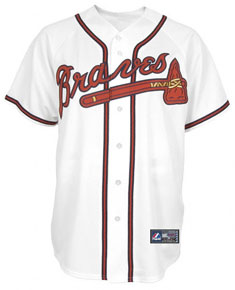 Braves youth replica jersey