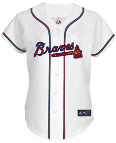Braves women's replica jersey
