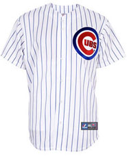 Chicago Cubs team and player jerseys