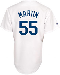 Russell Martin home, road and alternate jerseys