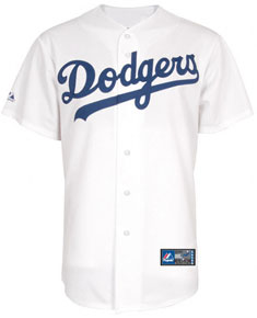 Dodgers home replica jersey