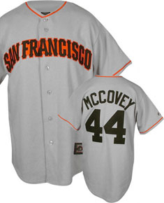 Willie McCovey throwback jersey