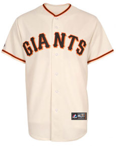 Giants home replica jersey