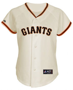Giants women's replica jersey