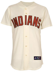 Indians alternate home replica jersey