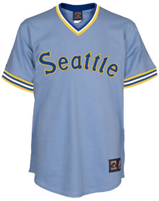 Mariners throwback replica jersey