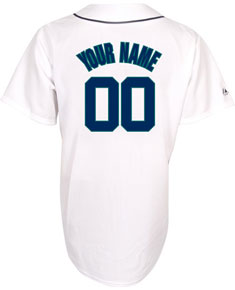 Mariners personalized home replica jersey