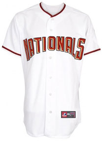 Nationals home replica jersey