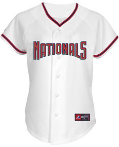 Nationals women's replica jersey