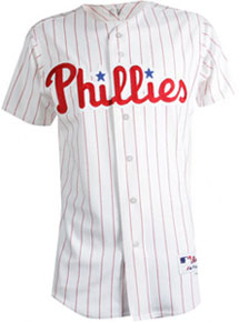 Phillies home authentic jersey