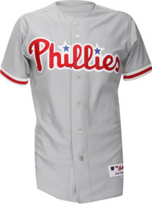 Phillies road grey authentic jersey