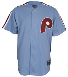 Phillies throwback replica jersey