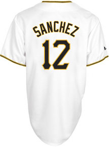 Freddy Sanchez home and alternate jerseys