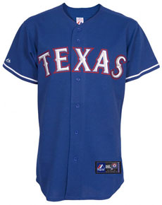 Rangers home and road replica jersey (blue)