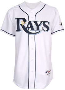 Rays home authentic jersey