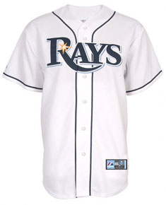 Rays youth replica jersey