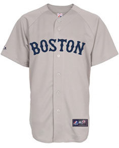 Red Sox road replica jersey