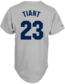 Luis Tiant throwback jersey