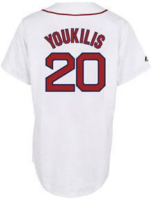 Kevin Youkilis home replica jersey