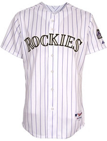Rockies home authentic jersey