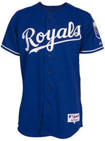 Royals alternate road authentic jersey