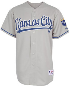 Royals road grey authentic jersey