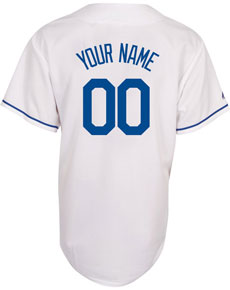 Royals personalized home replica jersey