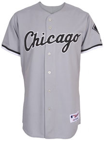 White Sox road grey authentic jersey