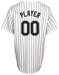 White Sox player home replica jersey