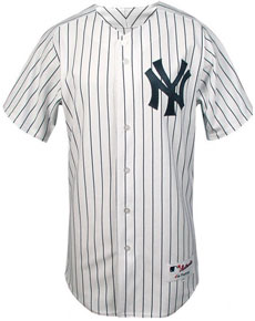 Yankees home authentic jersey
