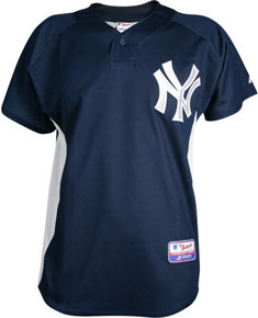 Yankees authentic batting practice jersey