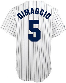 Joe DiMaggio throwback jersey