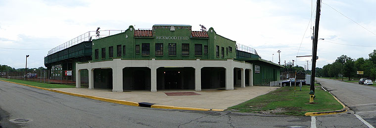 Rickwood Field in Birmingham on the day it turned 100