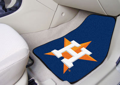 Astros carpet car mat