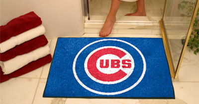 Cubs bathroom mat