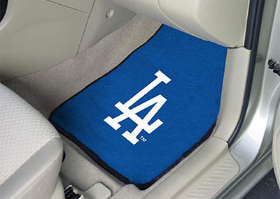 Dodgers carpet car mat