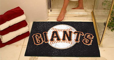 Giants bathroom mat