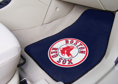 Red Sox carpet car mat