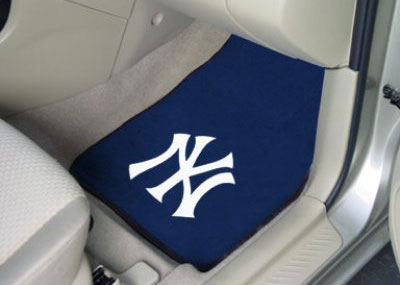 Yankees carpet car mat