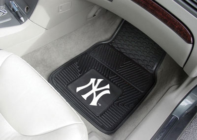 Yankees vinyl car mat