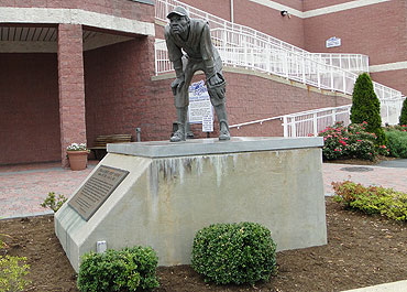 Judy Johnson statue at Frawley Stadium