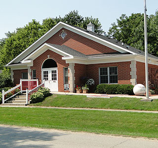 The Bob Feller Museum in Van Meter, Iowa